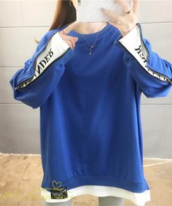 パーカー | トレーナー レディース 秋物 長袖フェイク ロングT 重ね着風 スウェット トップス 秋服 ゆったり 秋冬 大人 プルオーバー 20代30代40代50代60代