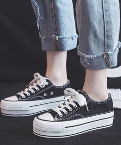 サンダル | ローカット キャンバス カジュアル 厚底 スニーカー スニーカー フラットシューズ レディース 靴