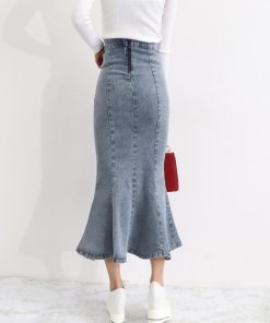 ロングスカート | デニムマーメイドスカート大人セクシー