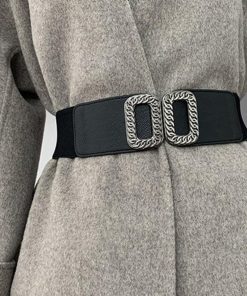 その他小物 | ゴム フェイクレザー レディース 韓国風 オールシーズン サッシュベルト おしゃれ バックルベルト 細見え