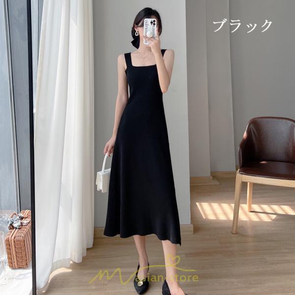 ニットワンピース | ワンピース ロングワンピース キャミワンピース ノースリーブワンピース ニット インナー 秋冬 可愛い おしゃれ デート 通勤 フェミニン お出かけ 通学