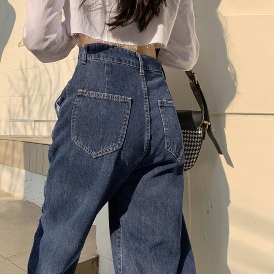 デニム | ワイドパンツ ハイウエスト 韓国