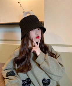 帽子 | サンバイザー レディース 韓国風 無地 バケットハット 両面着 ハット ヴィンテージ ぼうし コットン キャップ