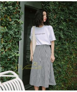 スカート | チェック柄 ロング丈 フレア ボトムス レディース フェミニン デイリー 上品 20代30代40代50代 カジュアル 着痩せ お出かけ 体系カバー 通勤通学 夏物