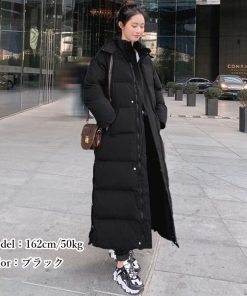 トレンチコート | フード付きキルティングコート レディース