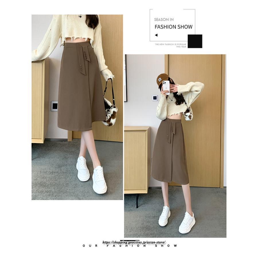スカート | ロングロング丈 ミモレ丈 ミモレスリット 秋 冬 秋冬 高見え カジュアル Aライン 小柄 キレイめ 通学 着痩せ 通勤 2022新作