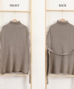 ニット・セーター | ノースリーブ ニットチュニック 韓国風