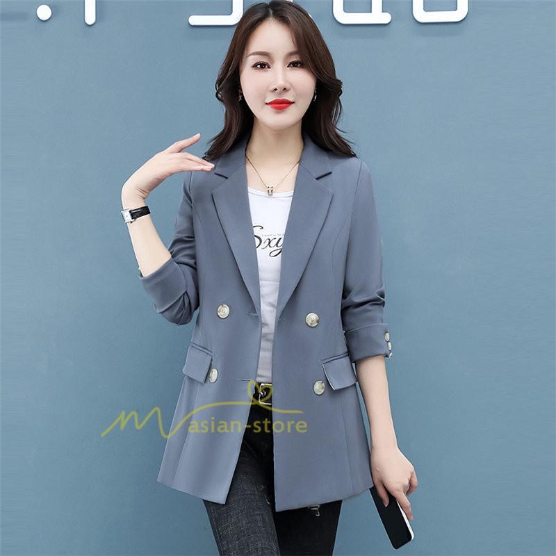 コート・ジャケット | サマージャケット レディース テーラードジャケット ミドル丈 無地 冷房対策 アウター トップス 春 夏 秋 通気 フォーマル 着痩せ ビジネス 仕事用 カジュアル