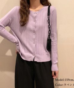 カーディガン | ニットリブニット 羽織り