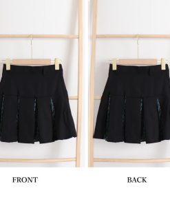 ミニスカート | ボックスプリーツスカート美脚ミニスカート