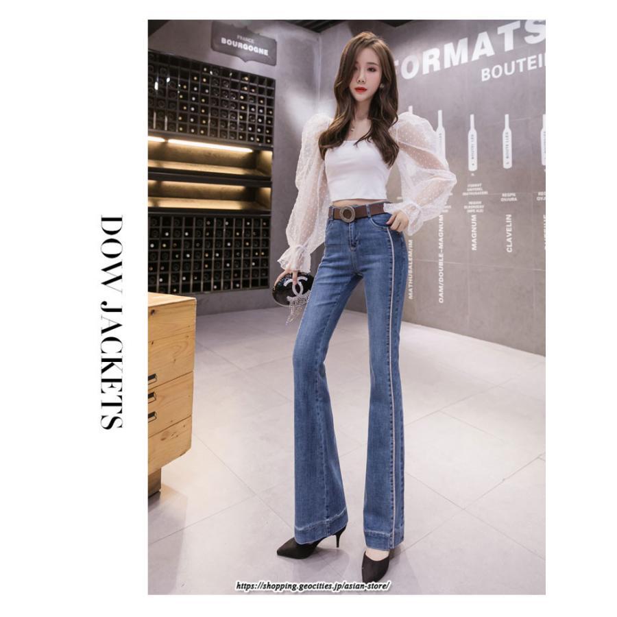 チノ・テーパード・ジョガー・スキニーパン | パンツ デニム ジーンズ デニムパンツ フレアパンツ レディース スキニーデニム ボトムス ロング ジーンズ 送料無料 ジーパン 冬 着痩せ 秋