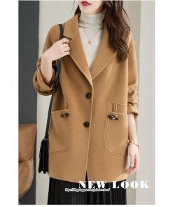 コート・ジャケット | テーラードジャケット レディース ライトアウター アウター コート 秋冬 無地 カジュアル 上品 ラシャ あったか 通勤 2022新作 OL 通学 お出かけ オフィス