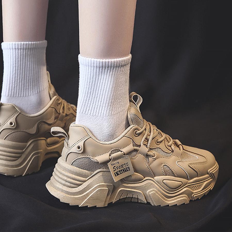 ショートブーツ | 厚底スニーカー レディース 韓国風