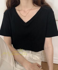 tシャツ・カットソー | Tシャツ レディース 春夏 トップス カットソー 半袖 『ゆるっとシンプルVネックTシャツ』 通勤通学 カジュアル 着痩せ 着回し お出かけ 20代30代40代50代 上品