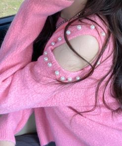 ニット・セーター | ニットトップス 肩出し ニットソー 長袖