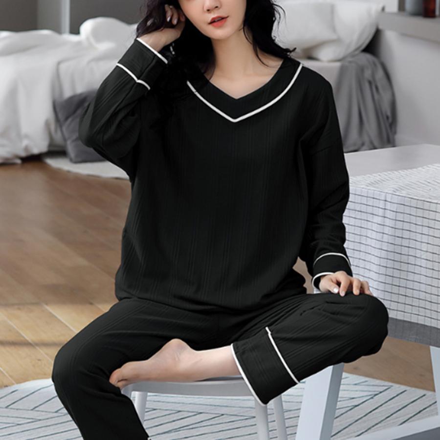 インナー・ルームウェア | 長袖 ルームウェア 上下セット 韓国風