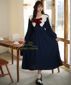 マキシ | 秋ワンピース 長袖 通学通勤 大人 可愛い ロングワンピース 着痩せ ちょう Aラインワンピース 無地 20代30代 40代 レディース お呼ばれ 秋物 エレガント