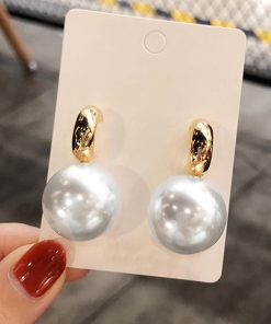 その他アクセサリー | 大粒パールピアス レディース 上品耳飾り