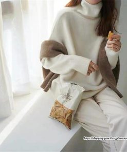 ニット・セーター | ニット レディース セーター 綿 タートルネック 秋 冬 長袖 トップス コットン 黒 白 大きいサイズ 30代 綿ニット 20代 40代 おしゃれ 50代