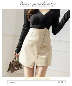 スカート | レザーレディース ミニタイト 秋 冬 PU Aライン ハイウエスト おしゃれ スリット フェイクレザー 可愛い 着痩せ オシャレ