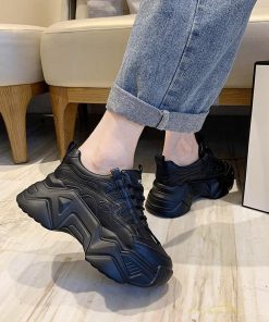 スニーカー | ダッドレディース 厚底 ファッション歩きやすい スポーツ 運動靴 ウォーキング シンプル 疲れない 美脚 無地 走れる