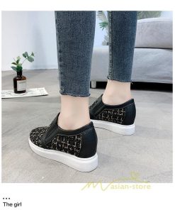 スニーカー | スリッポン レディース おしゃれ 紐なし インソール スリッポン大人カジュアル 厚底スニーカー 厚底スリッポン ローカットスニーカーレディース