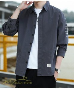シャツ | メンズ 長袖 カジュアル ビジネス 秋服 ライトアウター メンズトップス 長袖着痩せ 大きいサイズ ゆったり コットン 秋新作 綿
