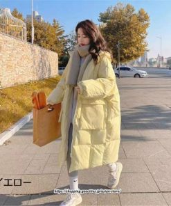 コート・ジャケット | 中綿コート レディース ダウンコート 冬服 防寒 ジャケット ロングコート フード付 羽織り 体型カバー あったか OL 通勤 アウター