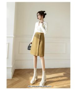 スカート | ミモレ丈ひざ丈レディース 無地 きれいめ 30代 40代 50代 着やせ 上品 通勤 通学 ラシャ キレイめ 2022新作 ハイウエスト 暖か 秋冬