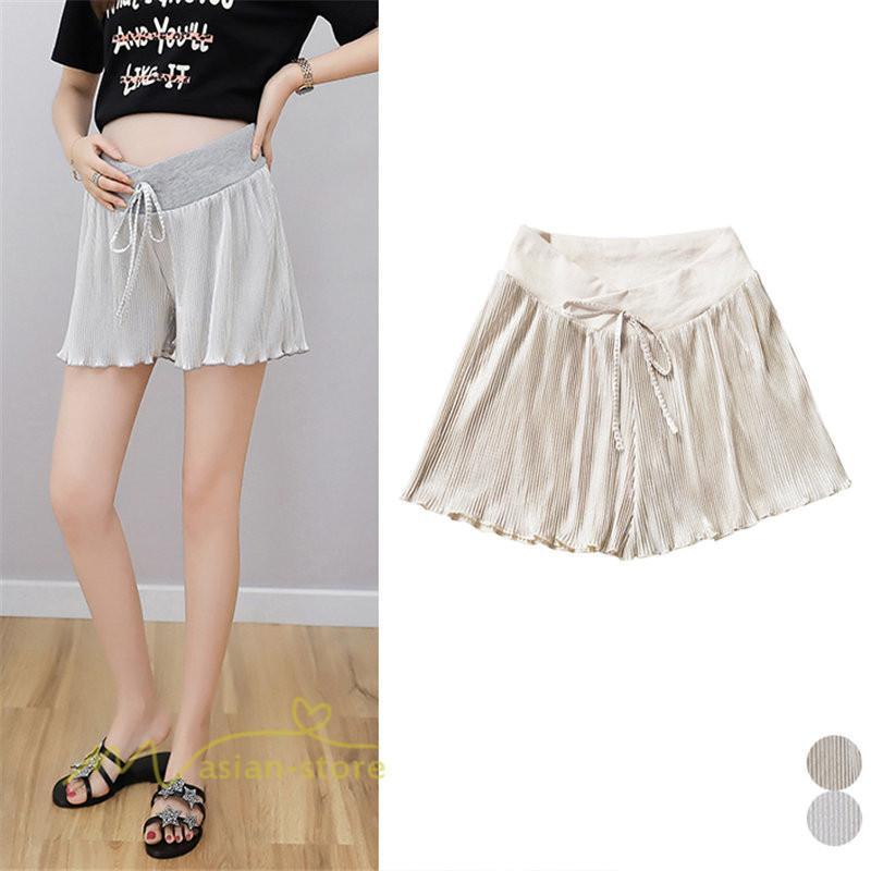 ショートパンツ | マタニティウェア パンツ マタニティパンツ サマーパンツ 夏 部屋着 カジュアル レディース ゆったり ウエスト調整 妊婦 マタニティ おしゃれ 大きいサイズ