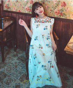 マキシ | ワンピース 夏 レディース リゾートワンピ ロングワンピース きれいめ 夏ワンピ エスニック 花柄 ノースリーブ 海外旅行 レトロ 夏服 ロング サマーワンピース