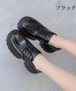 ローファー | レディース パンプス 痛くない レースアップ 厚底 疲れにくい 長時間 疲れない 立ち仕事 通勤 送料無料 通学 コンフォート 10代20代30代40代