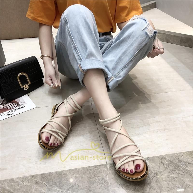 サンダル ミュール | サンダル レディース 夏サンダル ロープサンダル サマーサンダル 美脚 ベルトデザイン サマーシューズ 20代30代40代 カジュアル お出かけ 楽なサンダル 上品