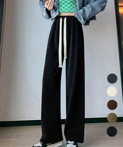 ワイドパンツ | コーデュロイ韓国レディース