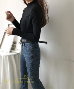 ニット・セーター | 秋 冬 ニット セーター 長袖 プチハイネック レディース トップス 無地 洗えるニット お洒落 シンプル トレンド ゆるシルエットインナー 上品 OL きれいめ 通勤