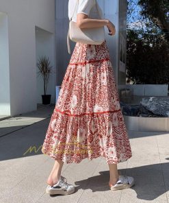 スカート | ロング 花柄 柔らか ボトムス レディース ロングマキシ丈 シンプル 無地 カジュアル 着痩せ コーデ 春 30代 秋20代 40代 夏 通勤通学 50代