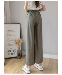 ワイドパンツ | ガウチョパンツ ゆったり ロングパンツ ハイウエストパンツ ウエストゴム カジュアルパンツ 無地 体型カバー レディース おしゃれ 通勤通学