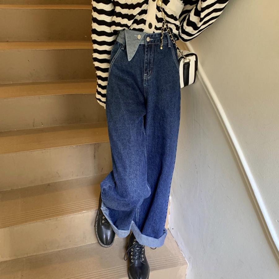 デニム | ワイドパンツ ハイウエスト 韓国