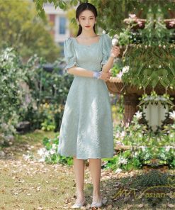 大人 | パーティードレス 結婚式 40代 20代 ミモレ丈 袖あり 長袖 韓国風 フォーマルドレス ワンピース お呼ばれ 二次会 エレガント 披露宴 女性 謝恩会 上品