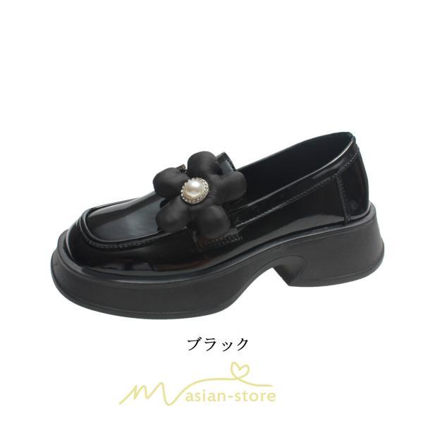 ローファー | 学生 女子 レディース 通学 通勤 学生靴 学校 軽量 花飾り 可愛い 上品 キレイめ 疲れにくい 痛くない 送料無料 フォーマル コンフォート