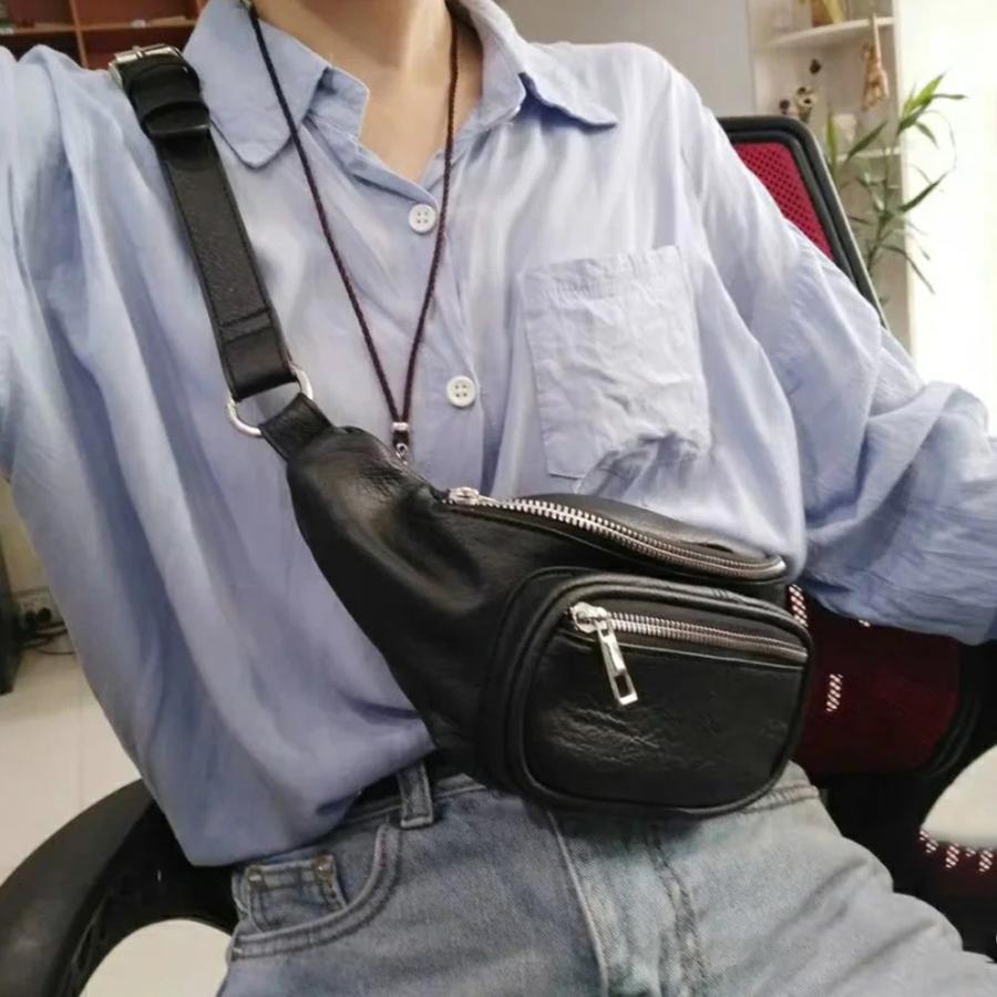 ショルダーバッグ | 小物入れ レディース ウエストバッグ 小さめ ウエストポーチ ポシェットバッグ PUレザー ボディバッグ 男女兼用