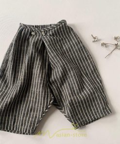 衣装 服 | 子供服 長ズボン ロングパンツ 子ども服 こども服 キッズ ベビー ボーダー柄 男の子 女の子 ズボン パンツ ボトムス 上品 綿麻 秋 カジュアル 春 可愛い