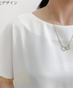 シャツ・ブラウス | トップス シャツ レディース 無地 ファッション カジュアル エレガント 優雅 通勤 OL 上品 オシャレ トップス 女の子 可愛い 体型カバー 夏 5色 着痩せ