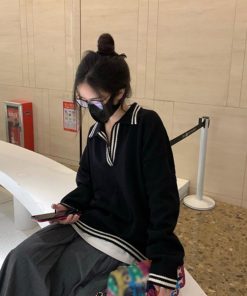 ニット・セーター | ポロカラーニットトップス レディース秋冬