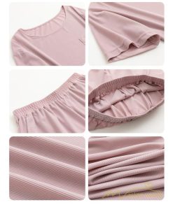 パジャマ　ルームウェア | パジャマ 上下セット 半袖 夏 新作 ルームウェア カジュアル 送料無料 シンプル 2点セット 薄手 部屋着 お揃い ペア セットアップ 寝巻き メンズ レディース