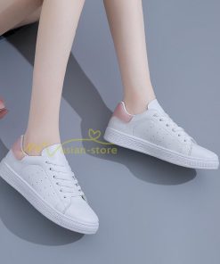 スニーカー | スニーカー レディース レディースシューズ ローカット 靴 フラットシューズ ぺたんこ ウォーキングシューズ Pu革 厚底送料無料 美脚 歩きやすい