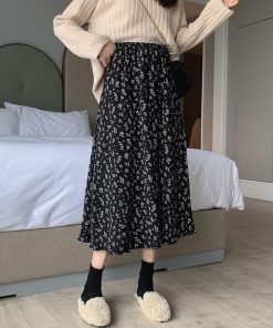 フレアスカート | 小花柄 Aラインスカート