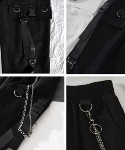 サルエルパンツ | カーゴパンツ チェーン付き ボトムス