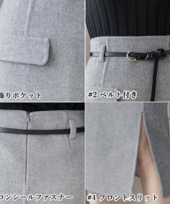 タイトスカート | ウールライク 韓国 秋冬