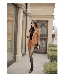 在庫ある | 短納期ビジネススーツレディース パンツスーツ セレモニースーツ 入学式 卒業式 面接 発表会 ジャケット ボトムス 通学通勤 着痩せ ショートパンツ OL 2点セット